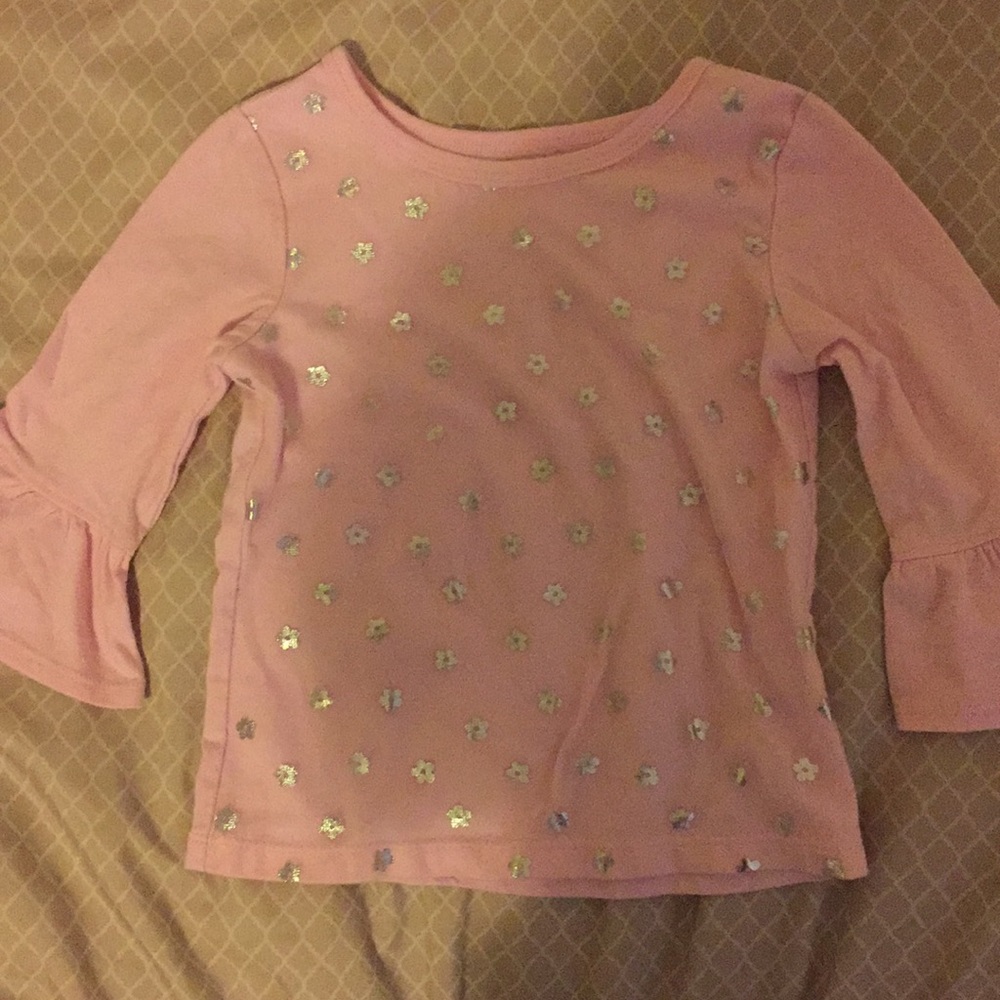 Adorable pink long sleeve shirt